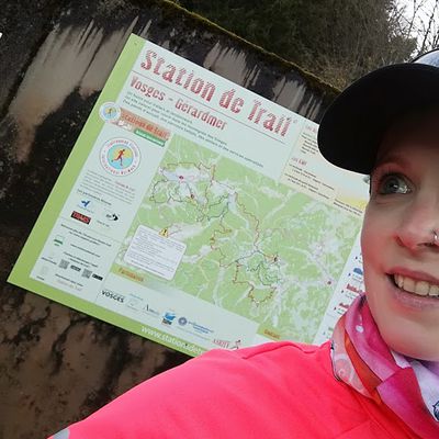 Sur la Piste 3 de la Station de Trail des Vosges