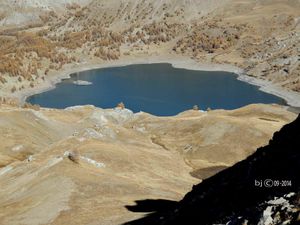 AUTOMNE au LAC D'ALLOS ... NATURE DOREE