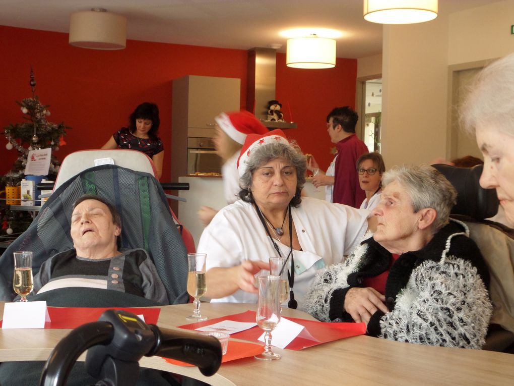 repas de reveillon de Noël et repas de Noël 