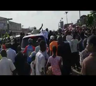 Kinshasa: Marée humaine au retour de Félix Tshisekedi