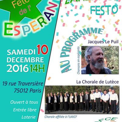 Fête de l'Espéranto à Paris