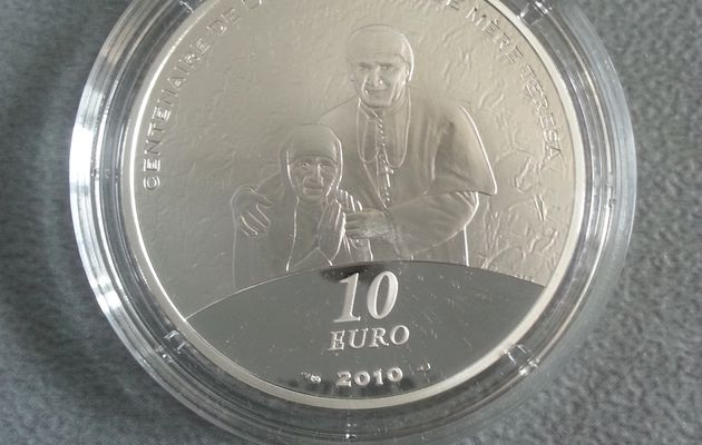 10 euro Mère Térésa 2010