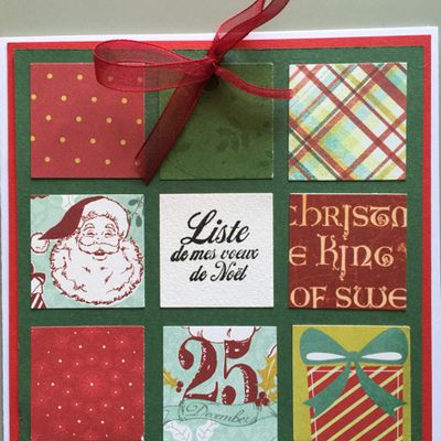 Carton Noël - jour 3 chez Vinou