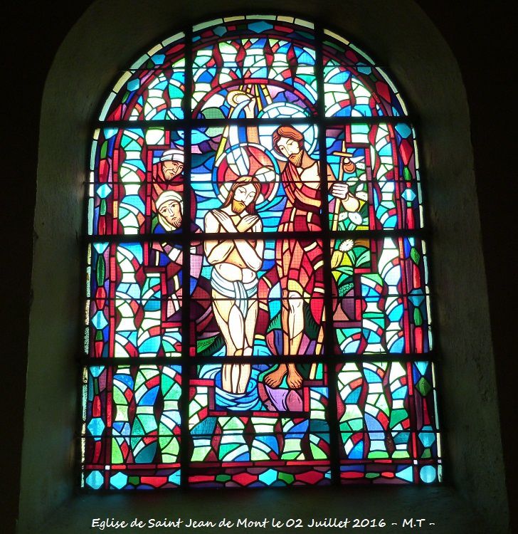 Les vitraux de l'église