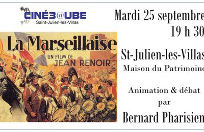 CINE3@AUBE PRESENTE "LA MARSEILLAISE" DE JEAN RENOIR 