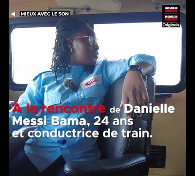 Cameroun - Danielle Messi Bama, 24 ans et conductrice de train