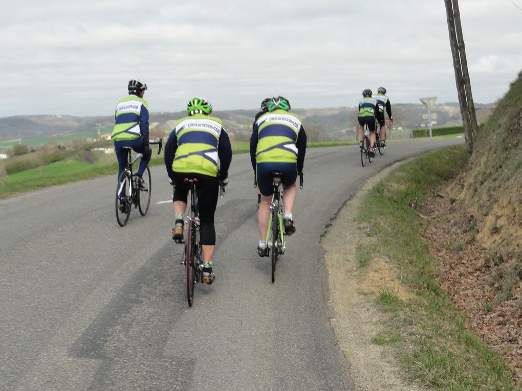 Sortie route en Quercy blanc, le CR de Gégé