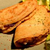 Délices, Crêpes Au Fromage, Jambon, Lard Et Champignons - L'Eau à la Bouche