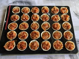 Tartelettes apéro façon mini pizzas
