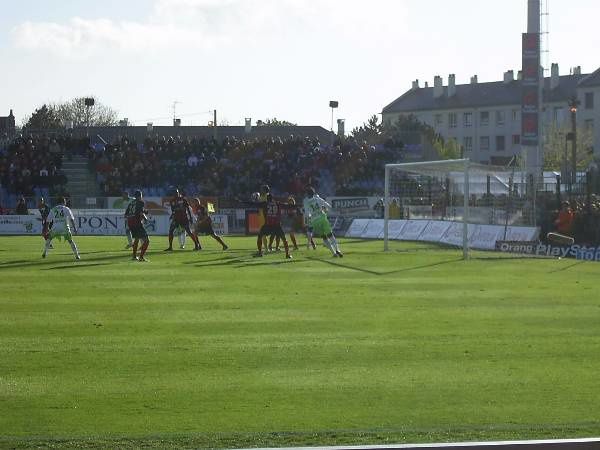 Match Boulogne-sur-mer contre St Etienne, décisif pour le maintien en ligue 1, le 05 mai 2010