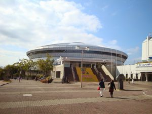 En live d'un grand tournoi universitaire à Kobe