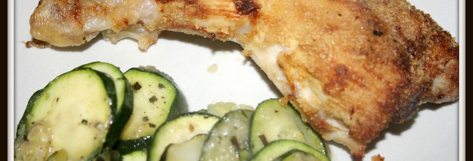 Cuisses de poulet aux courgettes