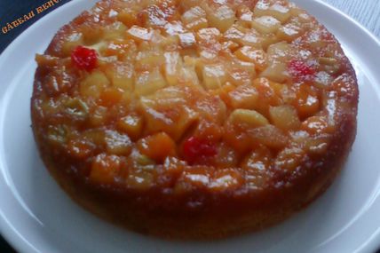 Gâteau Renversé tutti-frutti