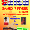 Brest > samedi 7 fév. > STAGE SALSA avec MADELINE & LIVIO