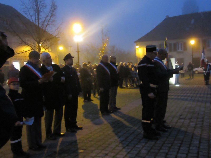 Sainte Barbe avec les Sapeurs-Pompiers de Neuf-Brisach