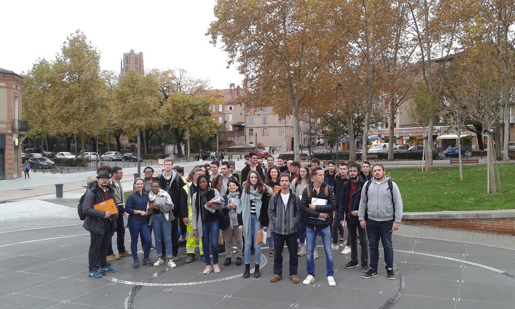 L'eau dans Albi : préparation des circuits de visite