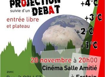 Projection débat au cinéma d'Erstein