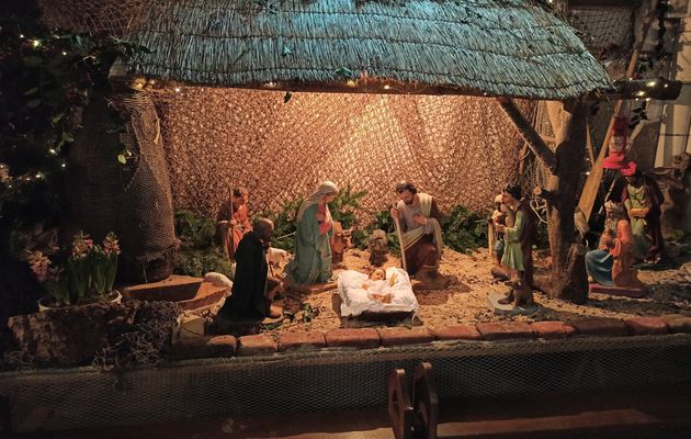 La Crèche de l'église Notre-Dame de Villerville.