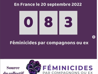 84 EME FEMINICIDES DEPUIS LE DEBUT  DE L ANNEE 2022 