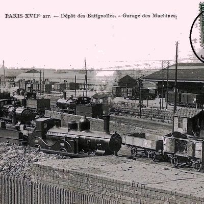  Paris-Batignolles l'ancien dépôt des locomotives (2)