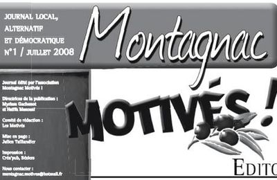 Montagnac, MOTIVES ! Le journal