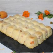 Flan de semoule aux abricots - Chez Vanda