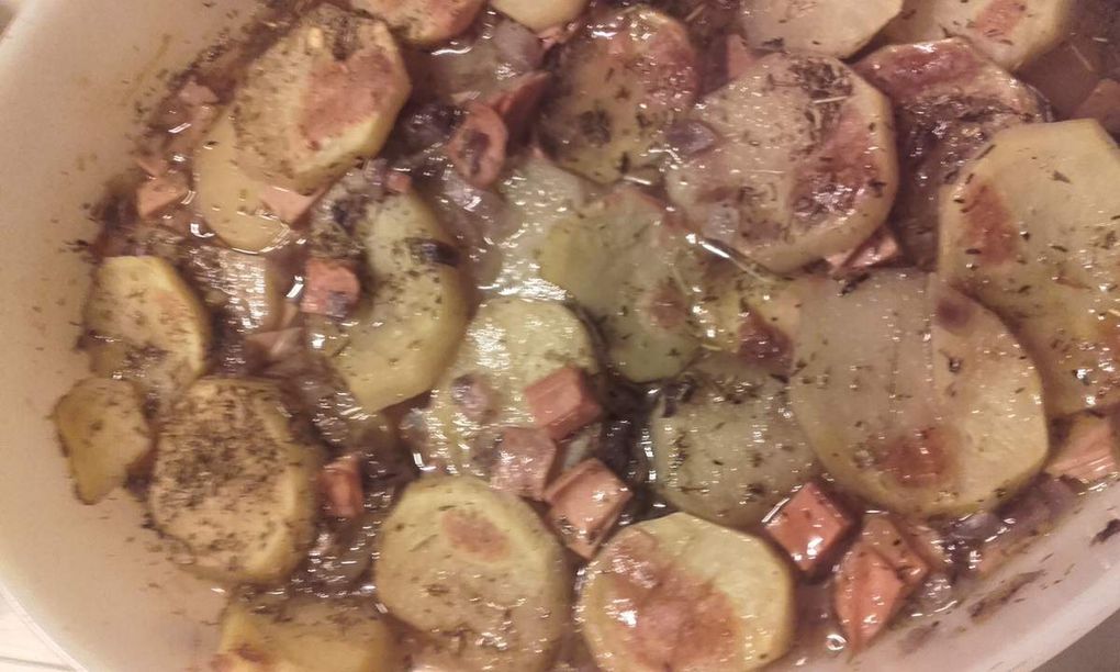 Pommes de terre boulangères