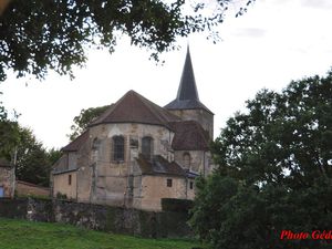 Eglise St Hilaire où se trouve le caveau familial de la famille Vauban.