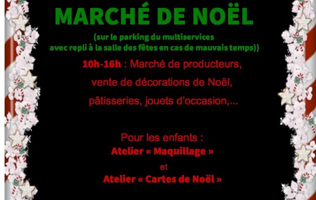 Saint Georges : Marché de Noël organisé par l’APE et le comité des fêtes