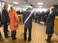 Cérémonie de partenariat entre la commune de Biviers et l'Ecole des Pupilles de l'Air et de l'Espace le 13 mars 2024