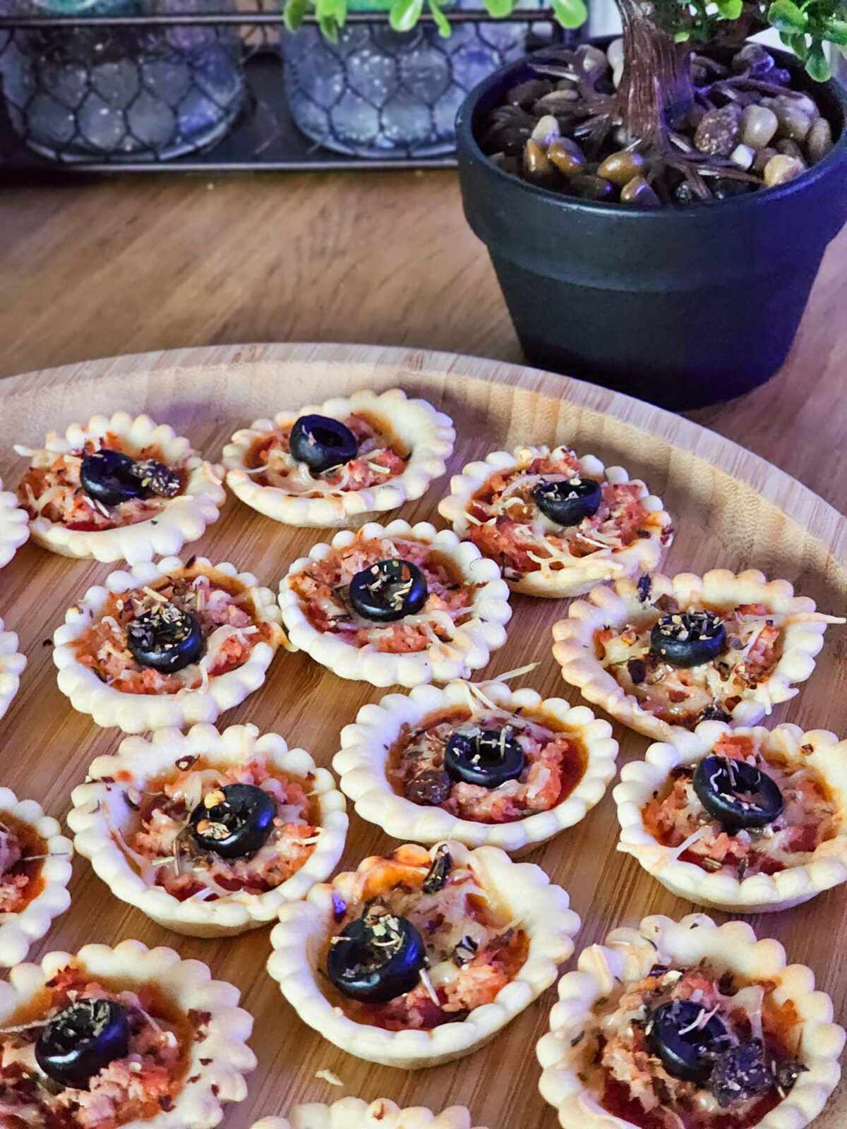 Mini Tartelettes façon Pizza - Un Zeste de Marion