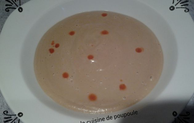 Velouté d'aubergine au thermomix ou sans