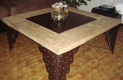 un peu de fraicheur pour cette table de salon