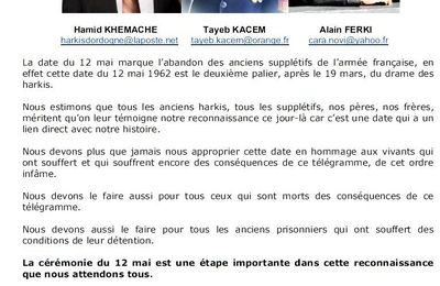 Commémoration du Lundi 12 mai 2025 : Trois hommes, trois parcours, un appel commun à toutes les associations !