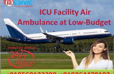 The Acute Air Ambulance Service in Kolkata with Tailored ICU Facility: Medivic Aviation