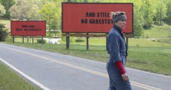 Three Billboards Outside Ebbing Missouri (les panneaux de la vengeance) - film de Martin McDonagh – Usa 2017, 1h56mn