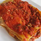 Ricetta lasagna