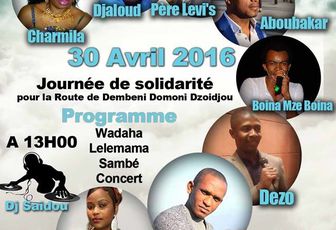 Journée de solidarité pour la route de Dembeni - Domoni - Dzoidjou