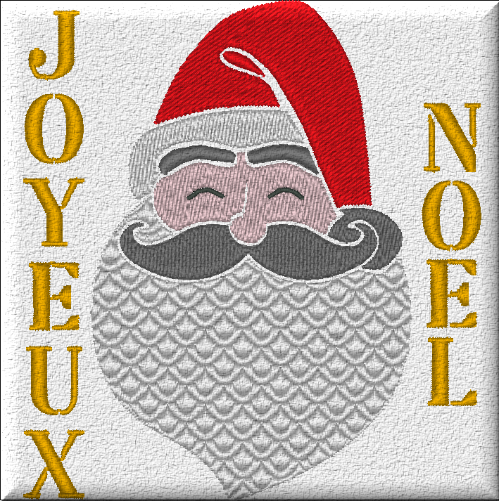 Joyeux Noël ! Une tête de Père-Noël... - Chez elkalin.com