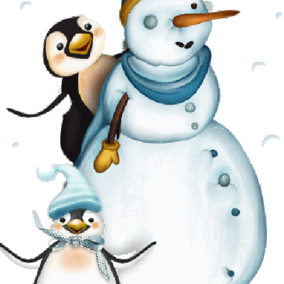 Tubes gifs bonhomme de neige