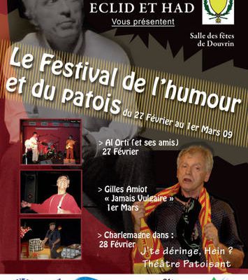 Al Orti au 1er Festival d'Humour et du Patois de DOUVRIN