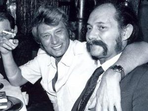 Dalida, Johnny, Belmondo et Albert Minsky, au King Club