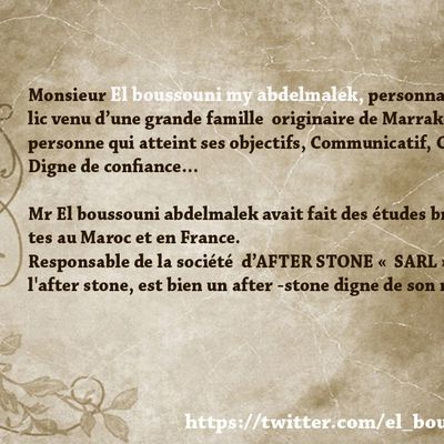 Mr.el boussouni, Profile