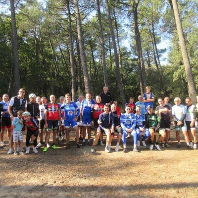 22/10/17 BCB Sortie "casse croûte" avec la section VTT du club dans les bois de Pénègue.