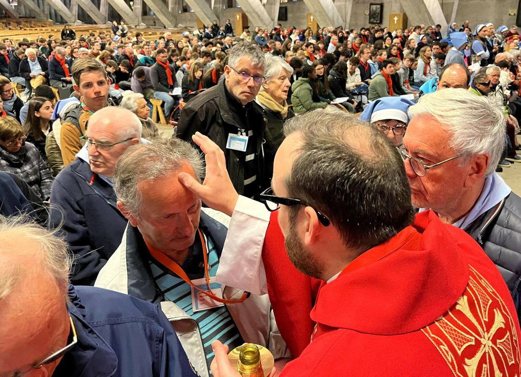 Les photos du pèlerinage à Lourdes d'avril 2024