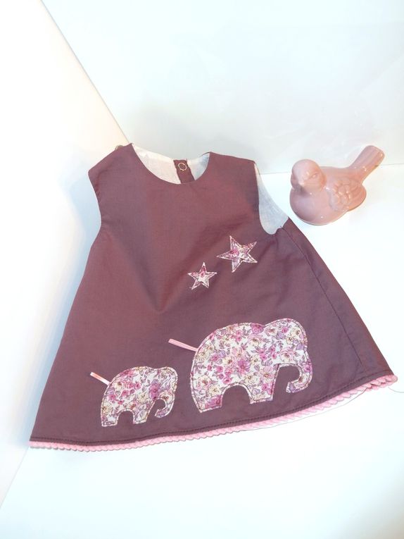 Des petites chasubles, taille 3 mois.