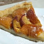 Tarte aux fruits d'été (abricots & nectarines). 