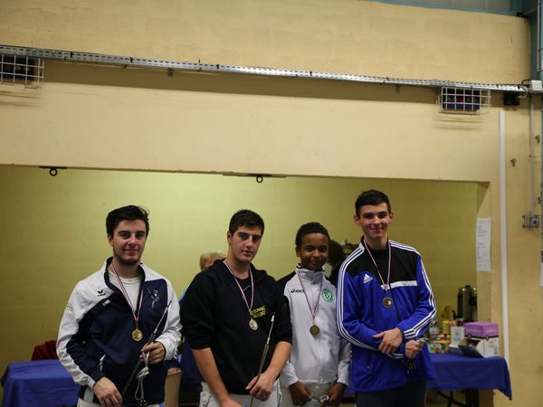 Doublé de Louis au championnat de ligue M20 Hommes les 5 et 6 novembre à Bobigny