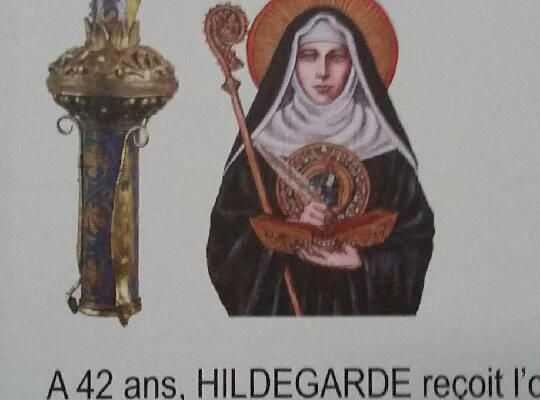 Exposition Sainte Hildegarde de Bingen- Eglise Saint Augustin.
