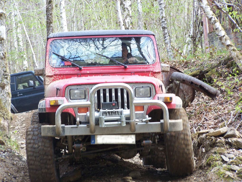 week-end 4x4 dans le cantal